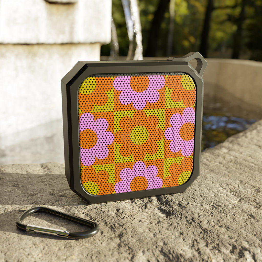 Retro Floral Pattern Bluetooth Speaker | Portable Outdoor Speaker