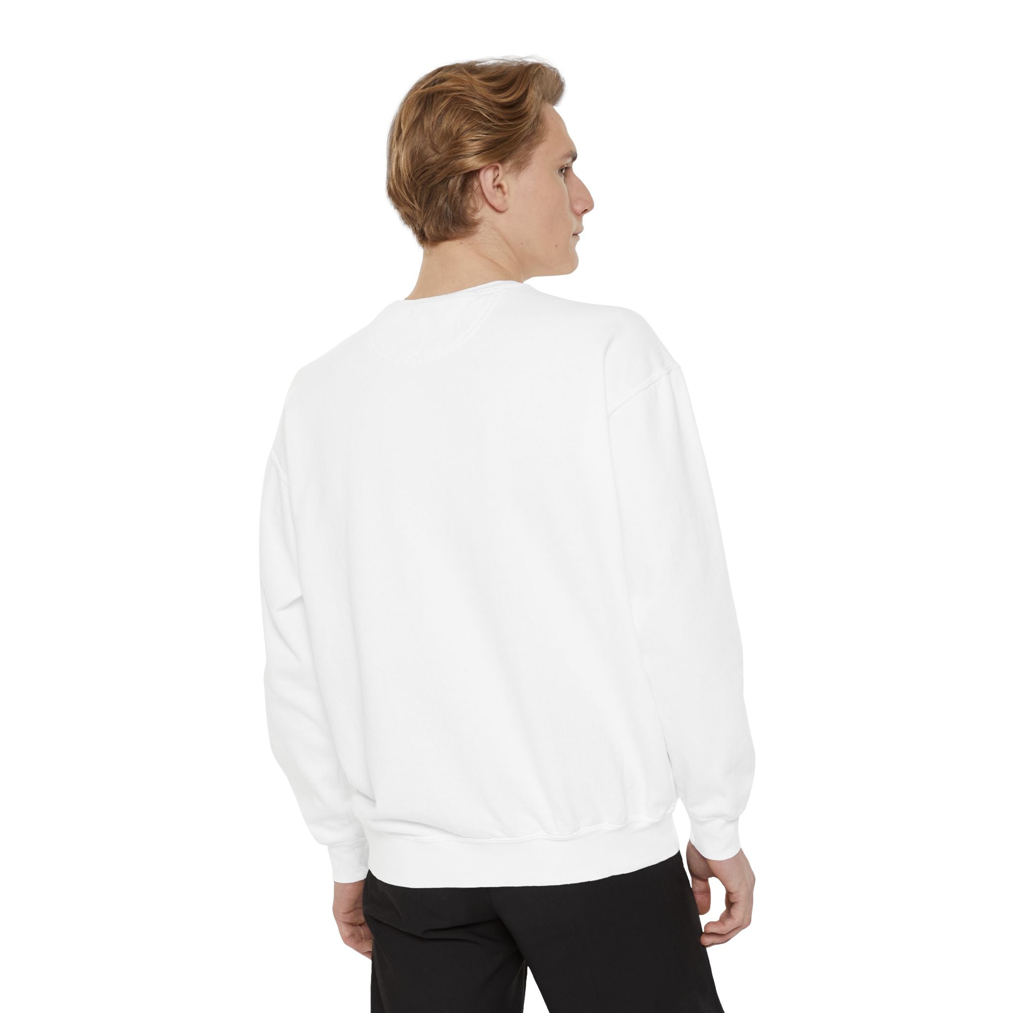 Peace Is Power Sweatshirt — Floral Peace Sign Crewneck