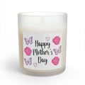 Happy Mother's Day Floral Candle | Glass Candle 11oz
