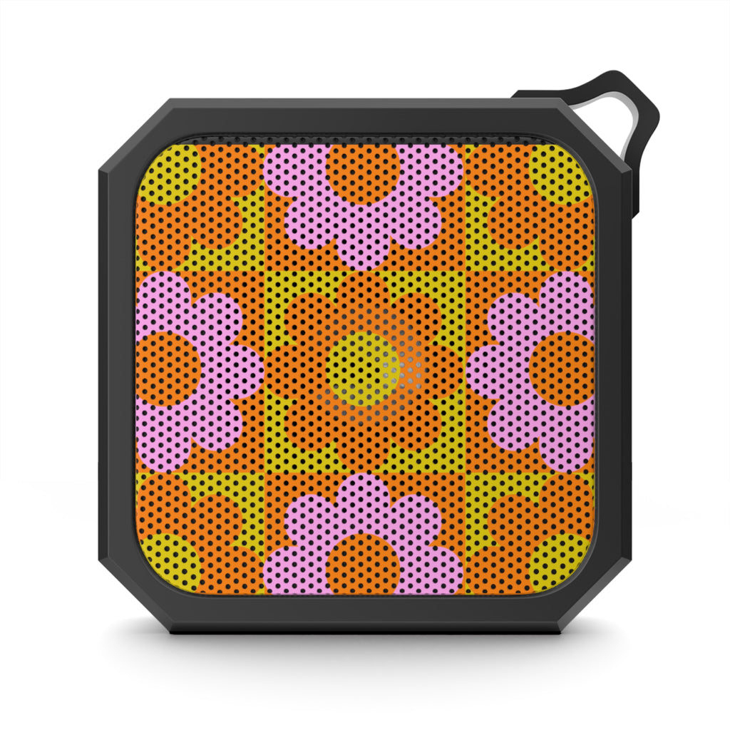Retro Floral Pattern Bluetooth Speaker | Portable Outdoor Speaker