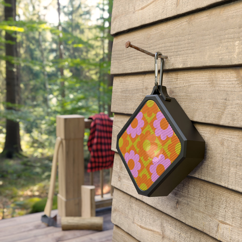 Retro Floral Pattern Bluetooth Speaker | Portable Outdoor Speaker