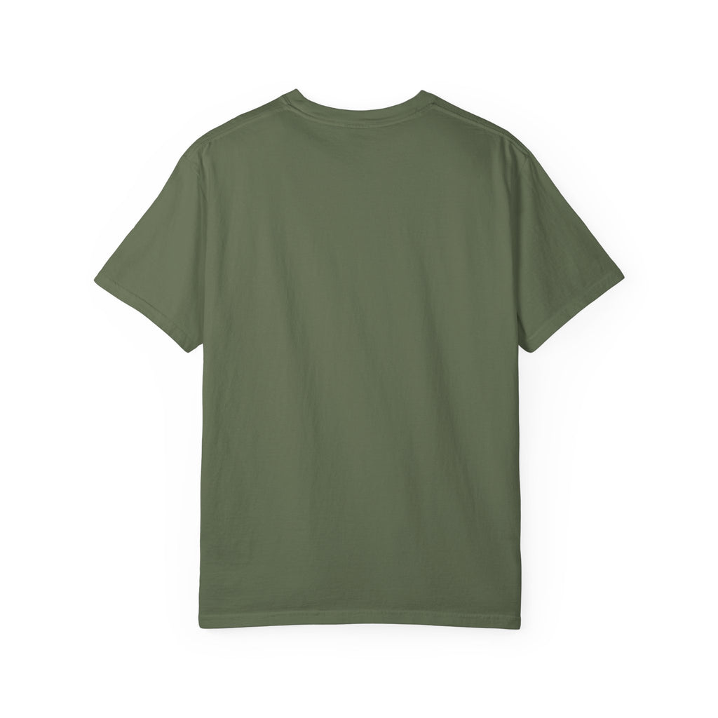 PEACE NOW Retro Statement T-Shirt - Comfort Colors 1717 Heavyweight Garment-Dyed Tee - Unisex Activist Graphic Top - Vintage Peace Symbol Slogan Streetwear