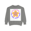 Peace Is Power Sweatshirt — Floral Peace Sign Crewneck
