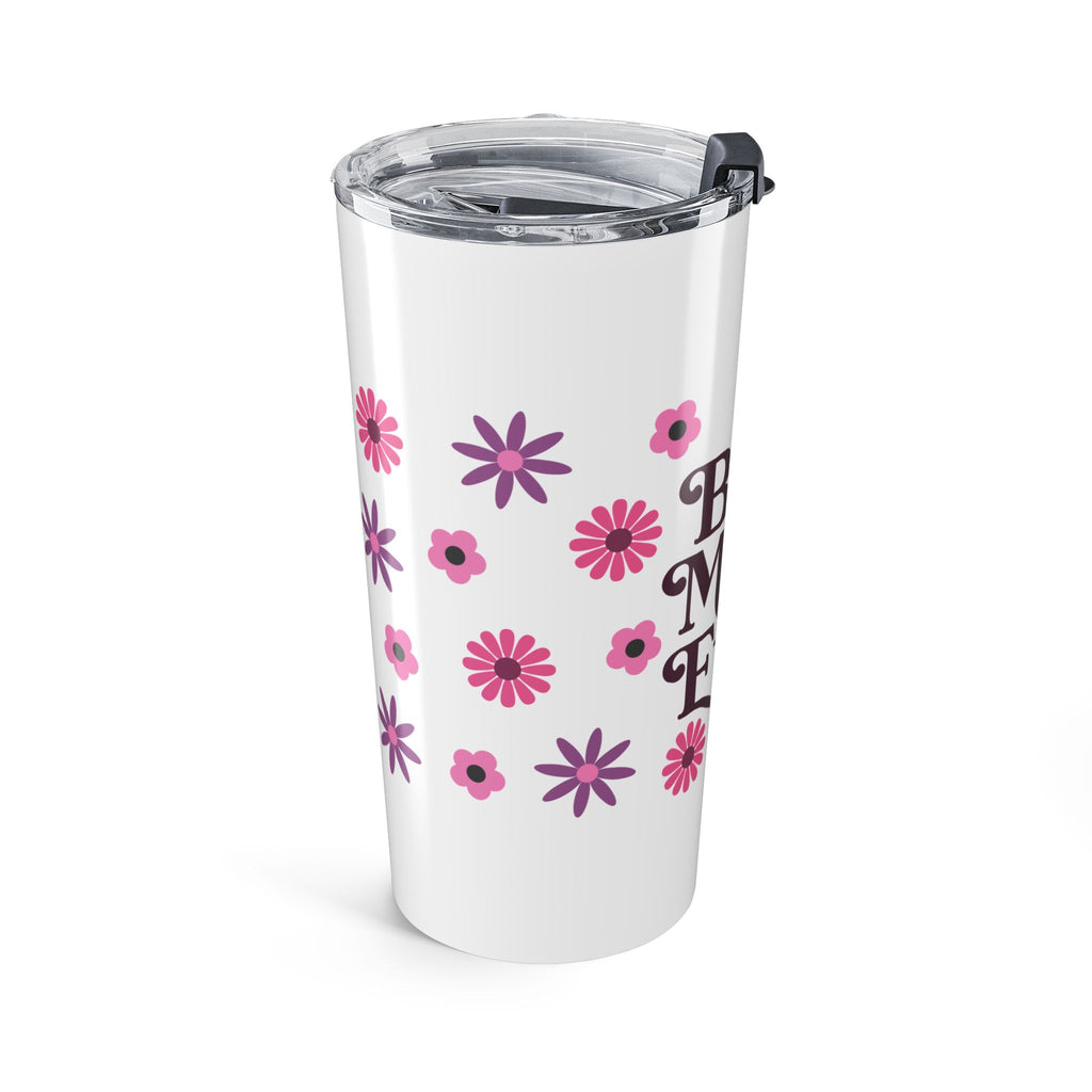 Best Mom Ever Floral 20oz Stainless Steel Tumbler - Vacuum Insulated Travel Mug with Spill-Proof Lid - Mother's Day Gift - Vivid Bloom Eco-Friendly Coffee Cup