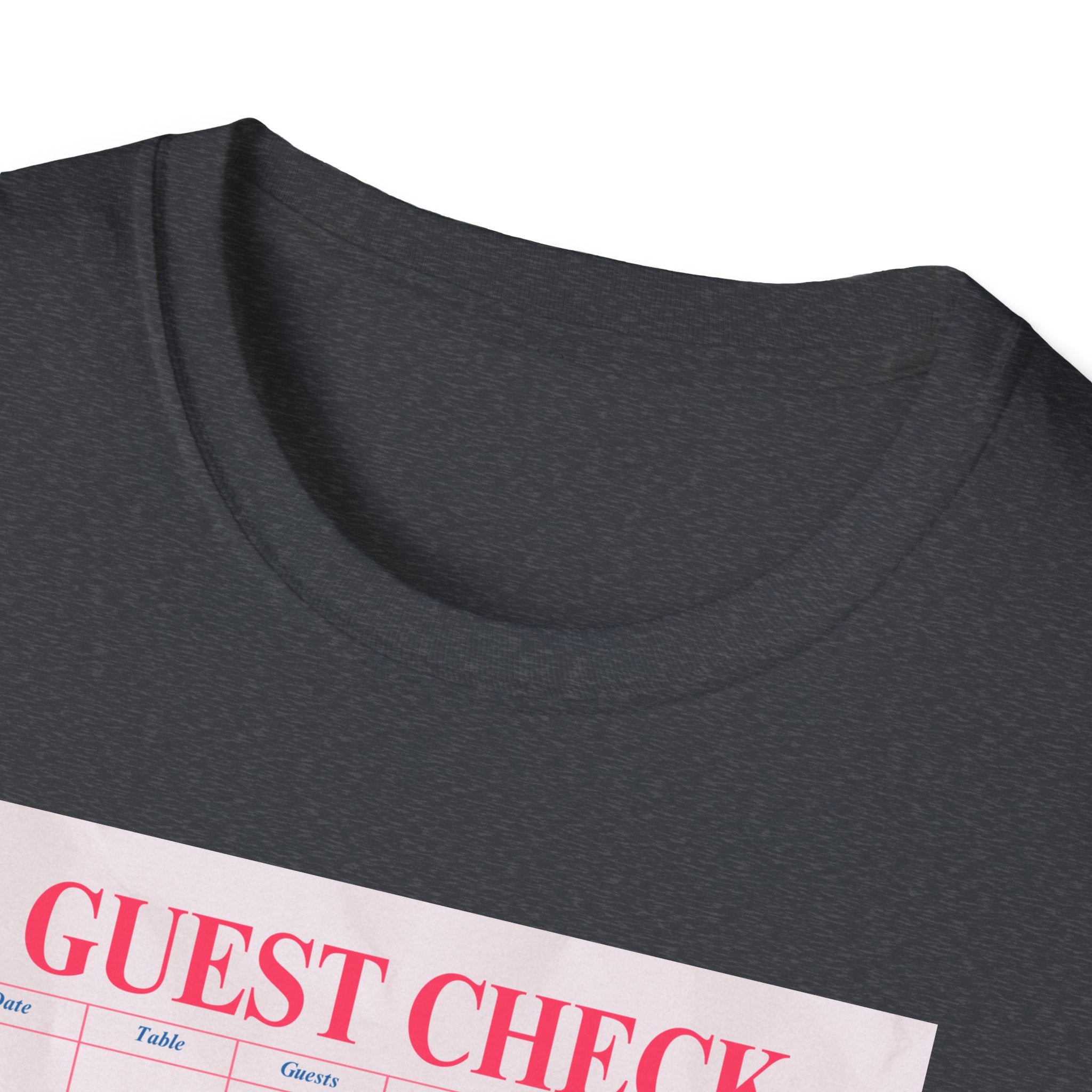 Babe You Got This Retro Guest Check Graphic Tee - Ultra Soft 100% ring-spun Cotton Unisex T-Shirt - Vintage Diner Aesthetic Motivational Top - Black Slogan Streetwear