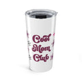 Cool Mom Club Floral 20oz Stainless Steel Tumbler - Vacuum Insulated Travel Mug with Spill-Proof Lid - Trendy Mother's Day Gift - Retro Bloom Insulated Coffee Cup