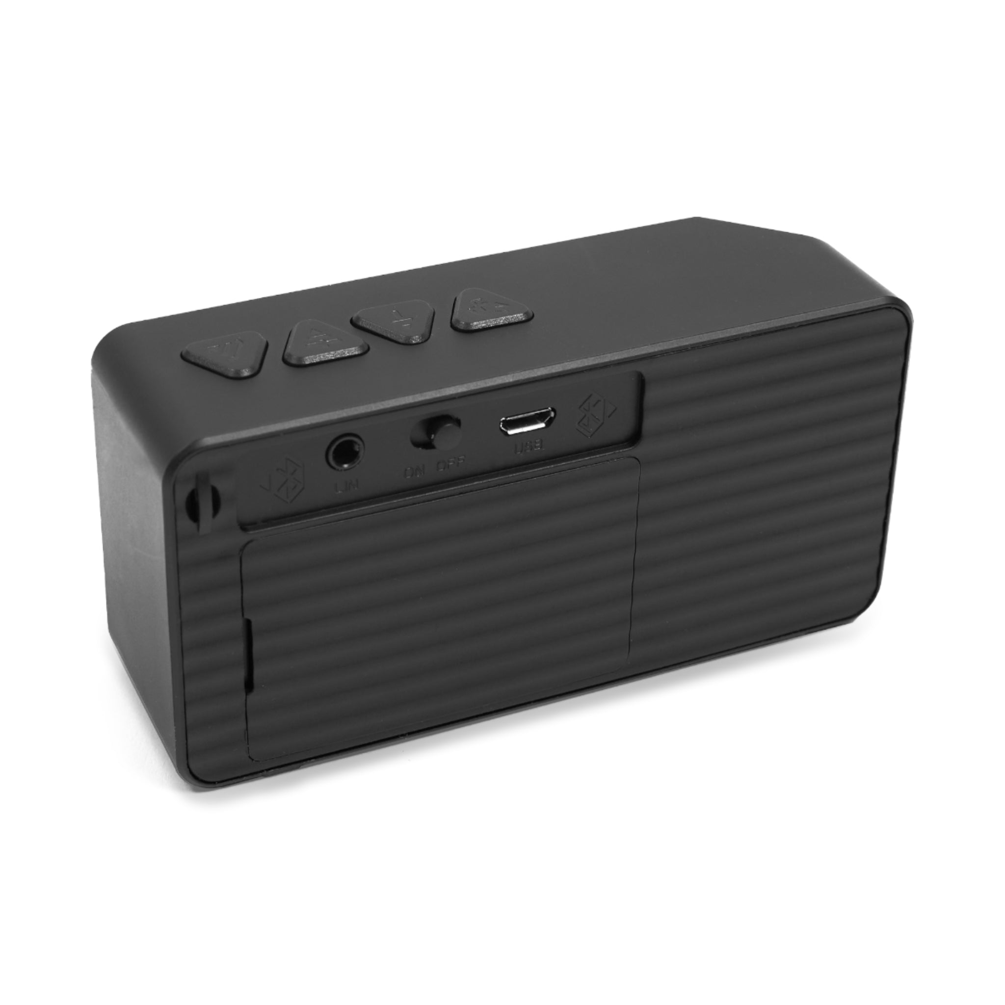 Jabba Portable Bluetooth Speaker — Mid-Century Colorful Design, 3W AUX & Rechargeable