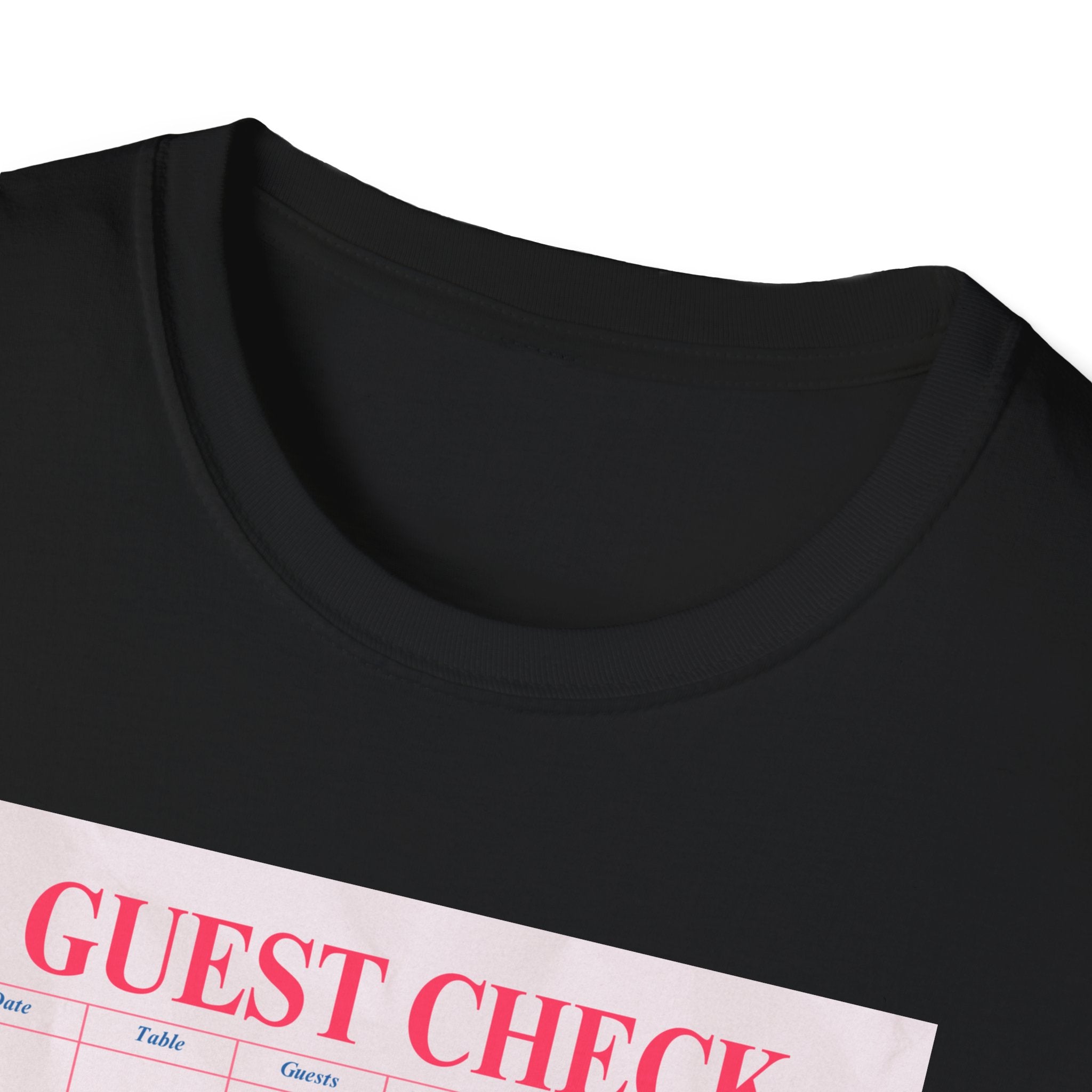 Babe You Got This Retro Guest Check Graphic Tee - Ultra Soft 100% ring-spun Cotton Unisex T-Shirt - Vintage Diner Aesthetic Motivational Top - Black Slogan Streetwear