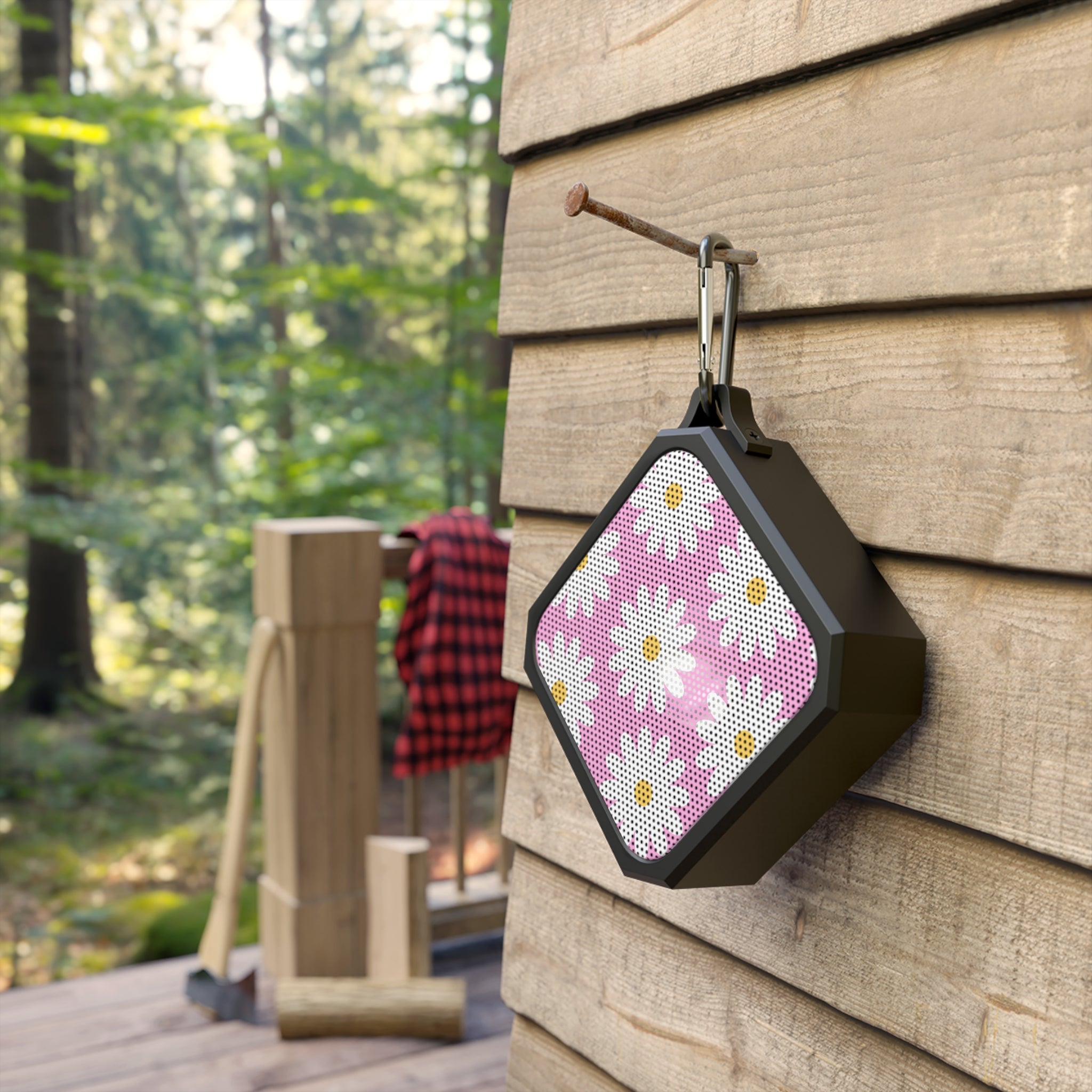 Daisy Bluetooth Speaker — Portable Splash-Resistant Clip-On Speaker